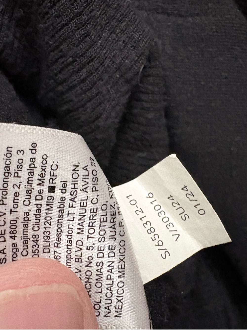 Athleta Black Knit Jogger Pants - Picture 9 of 10